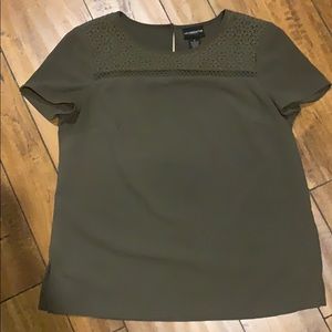 Olive Green Blouse